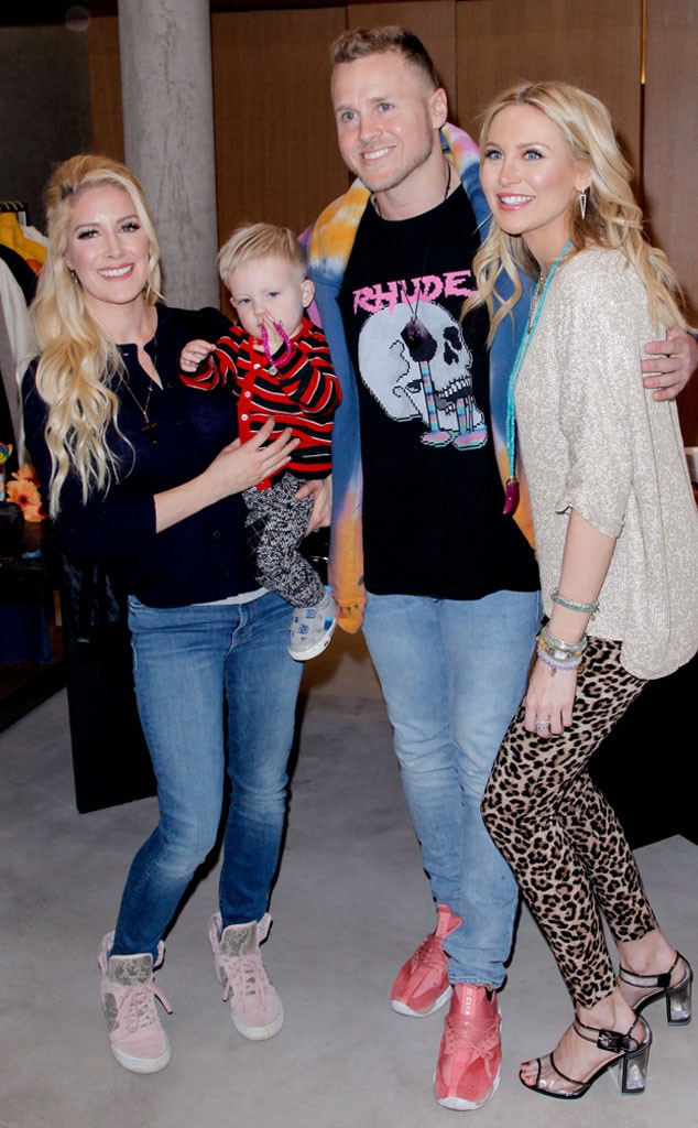 Spencer Pratt, Heidi Montag, Gunner Pratt, Stephanie Pratt 