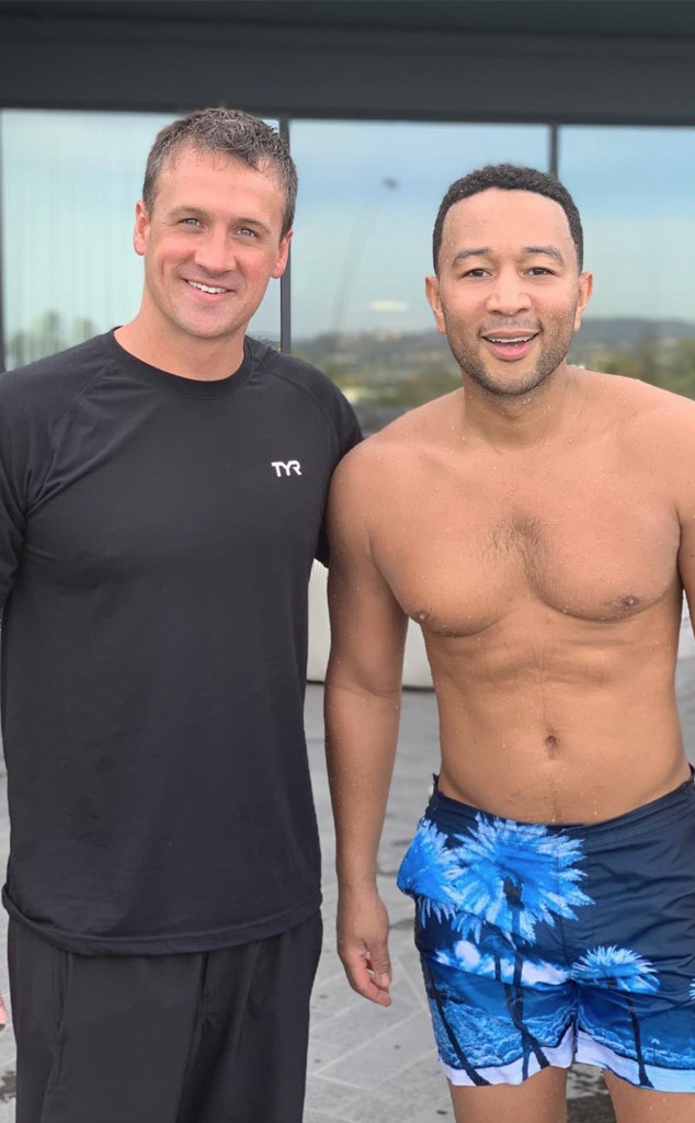 Ryan Lochte, John Legend.