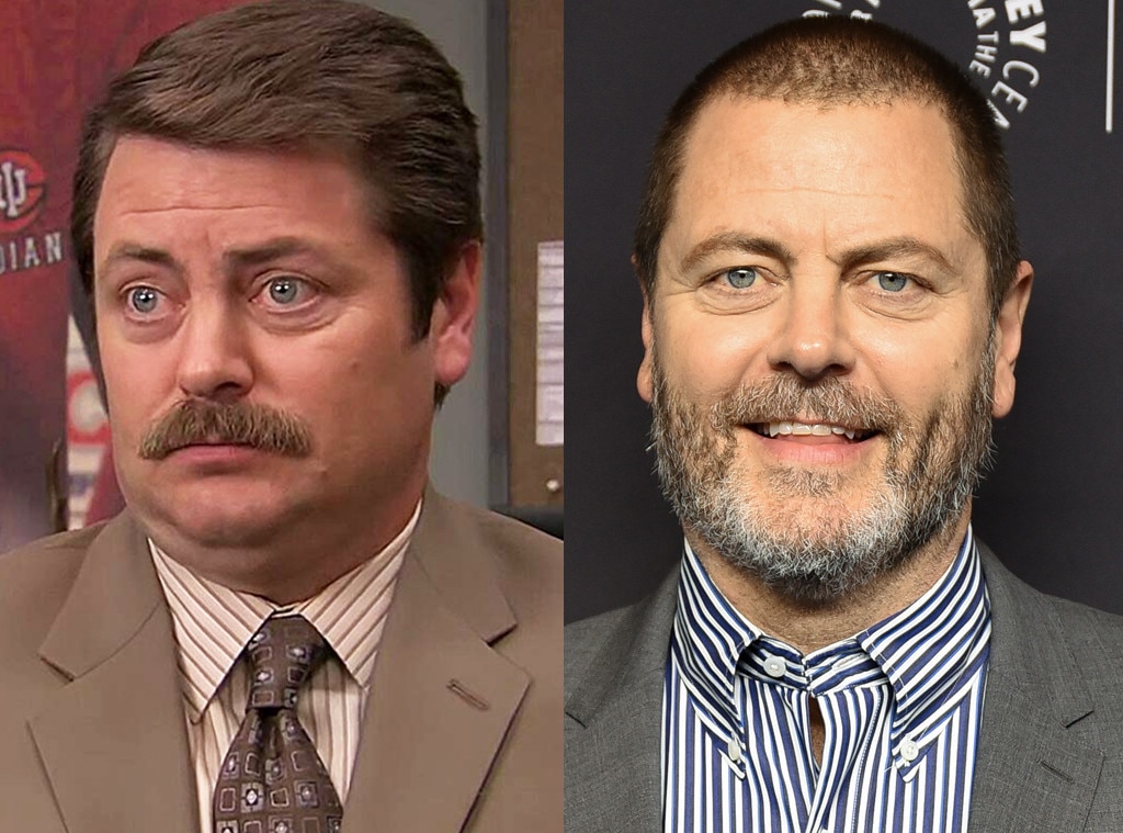 Nick Offerman from Parks and Recreation Then and Now | E! News