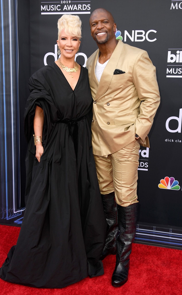 Terry Crews & Rebecca King-Crews from 2019 Billboard Music Awards Red