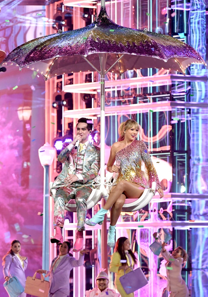 Taylor Swift, Brendon Urie, 2019 Billboard Music Awards Show