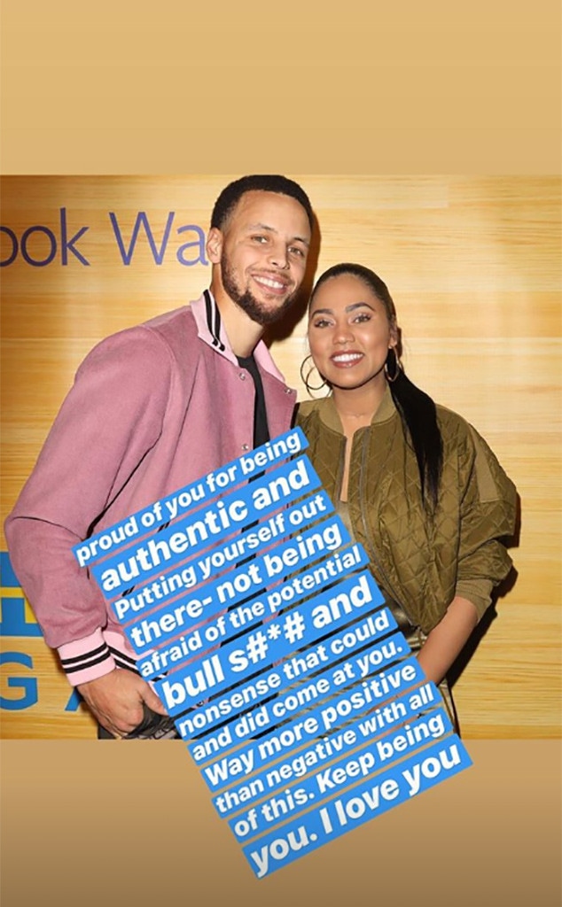 Stephen Curry Defends Ayesha After Backlash Over Rtt Remarks E Online Ca Stephen Curry Defends Ayesha After Backlash Over Rtt Remarks E Online Ca
