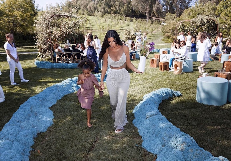 Kim Kardashian, North West, Baby Shower