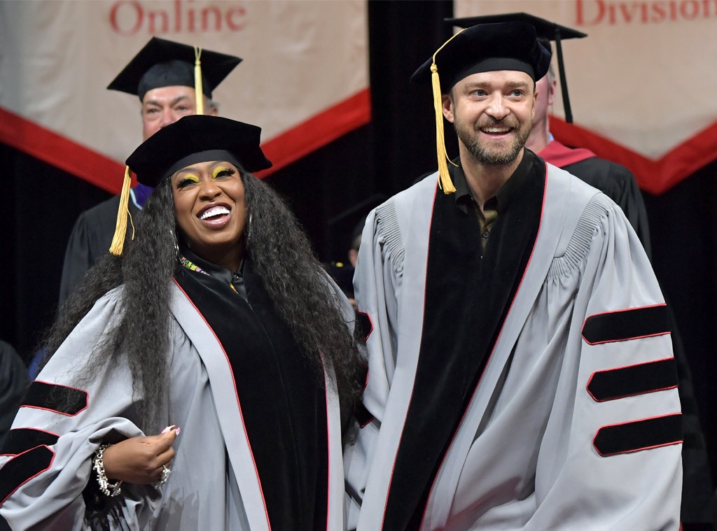 Missy Elliott, Justin Timberlake, Berklee College of Music 2019 Commencement