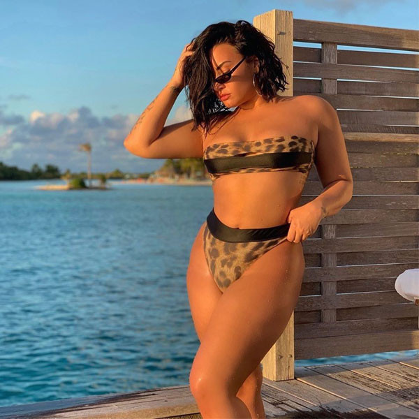 Demi Lovato Announces "New Journey" for Music and Flaunts Bikini Body on Vacation