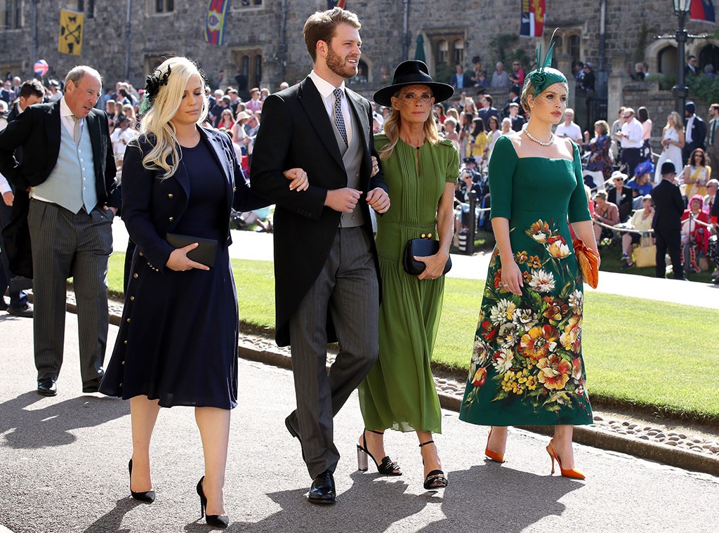 Eliza Spencer, Louis Spencer, Victoria Aitken, Kitty Spencer, Prince Harry and Meghan Markle, Royal Wedding 