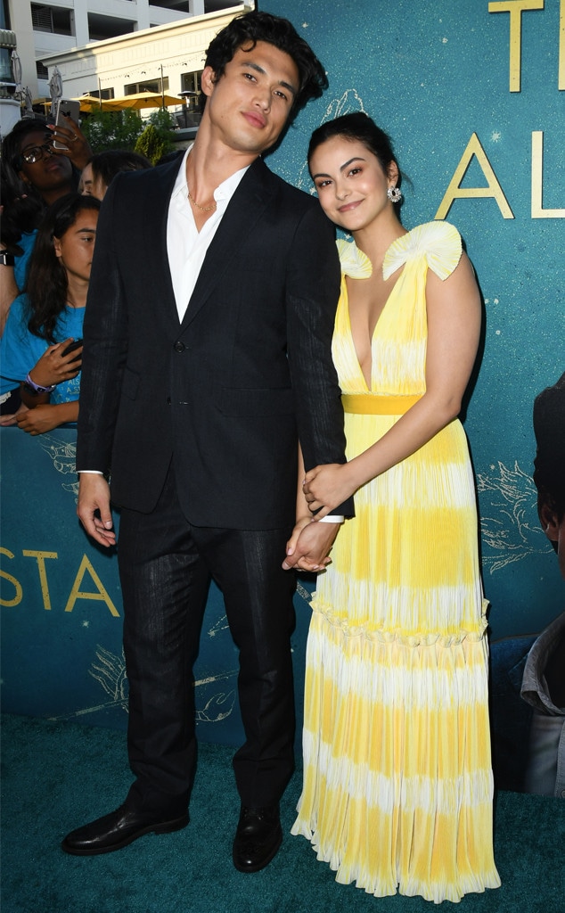 Charles Melton, Camila Mendes, The Sun Is Also A Star Premiere