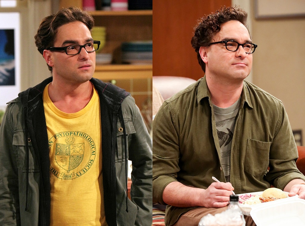 The Big Bang Theory Cast Now And Then Sunny Tv Show Wallpapers
