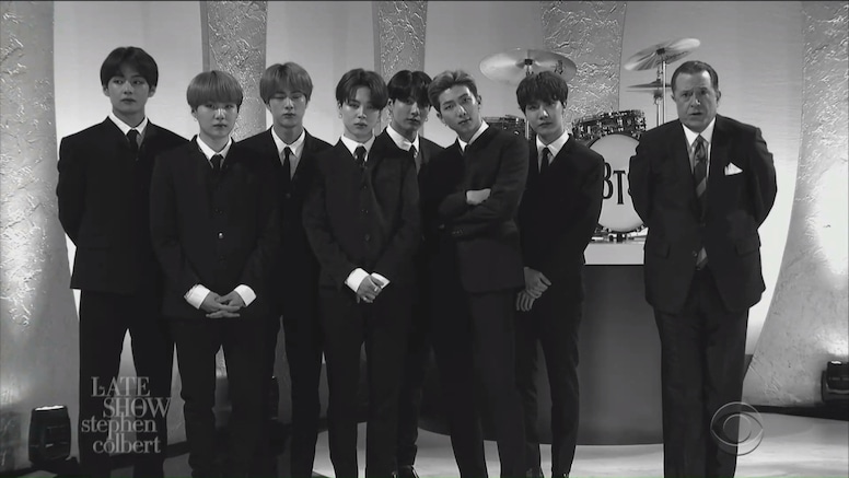 BTS, The Late Show With Stephen Colbert