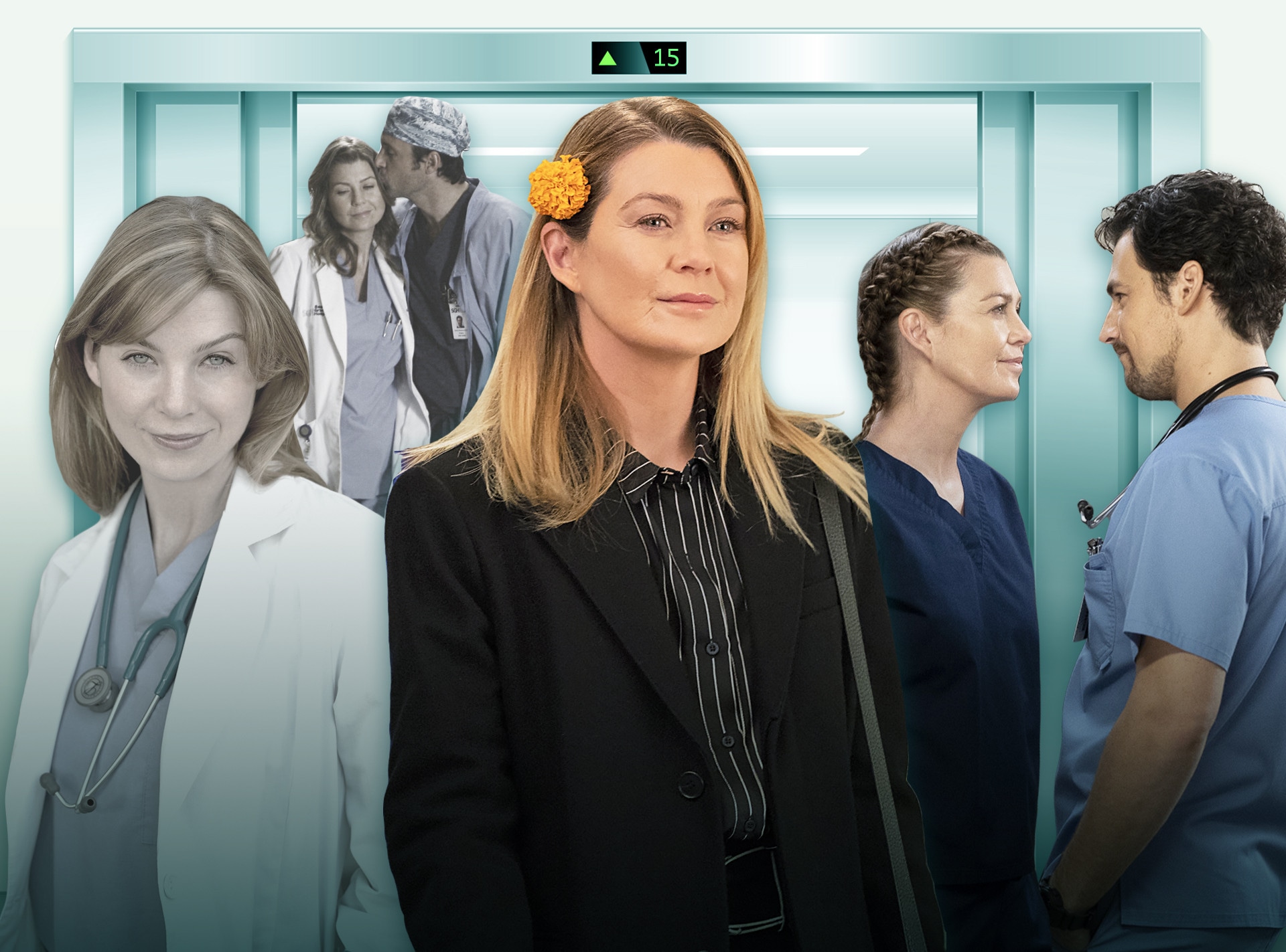 Grey's Anatomy, Ellen Pompeo, Patrick Dempsey, Giacomo Gianniotti