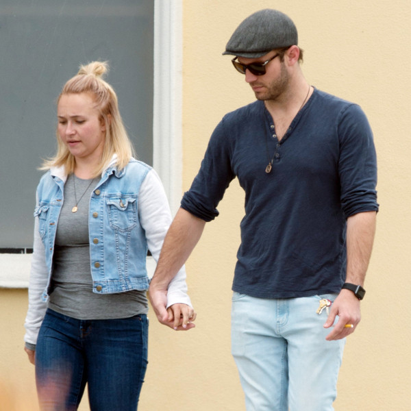Hayden Panettiere, Brian Hickerson, Holding Hands