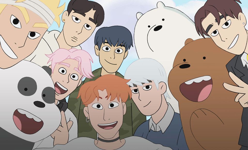 MONSTA X Is Making A Hilariously Adorable Appearance on We Bare Bears