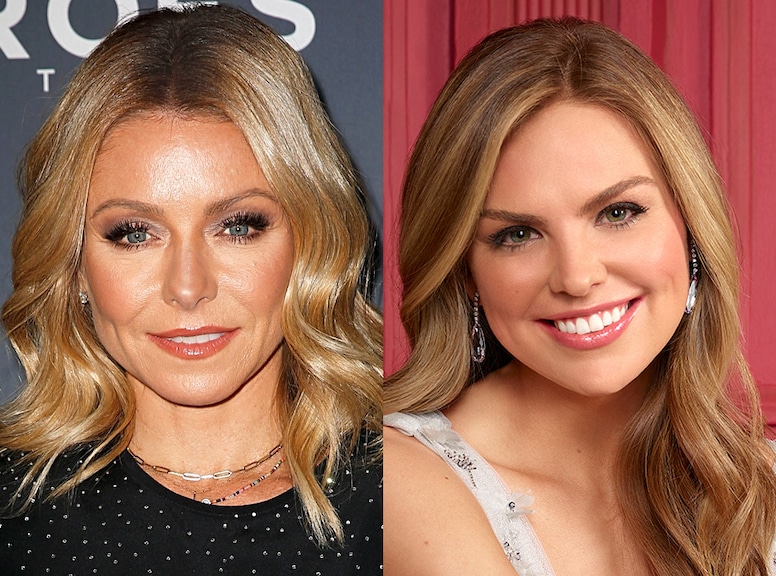 Hannah Brown and Kelly Ripa