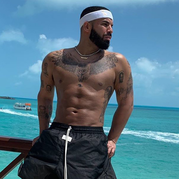 Drake Showed Off His Ripped Arms and Chest in a New Shirtless Gym
