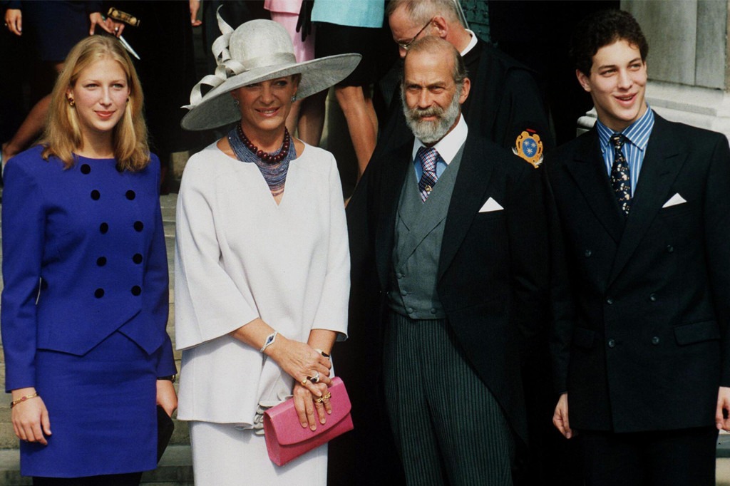 Prince Michael Of Kent, Princess Michael Of Kent, Lady Gabriella Windsor, Lord Frederick Windsor, 1998