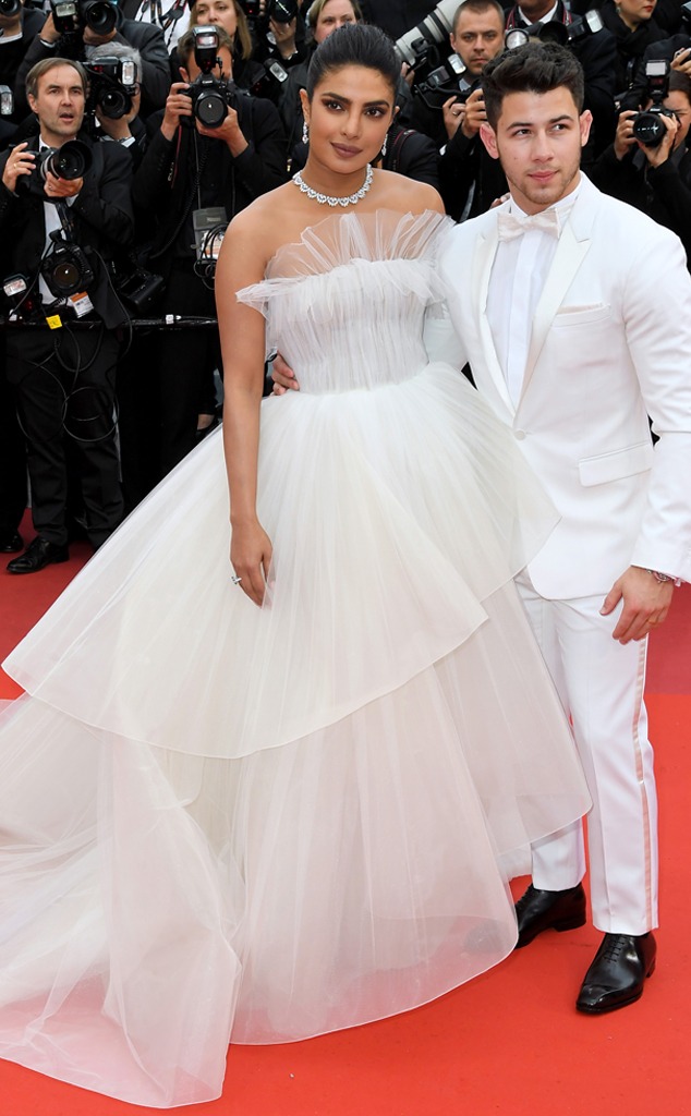 2019 Cannes Film Festival, Red Carpet Fashions, Priyanka Chopra, Nick Jonas