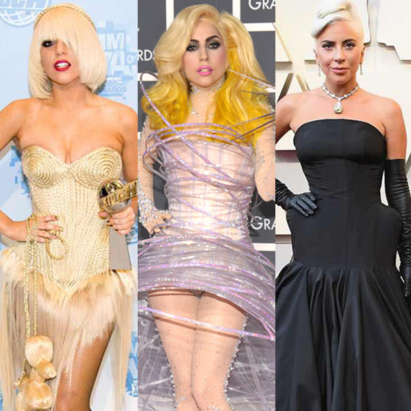 Photos From Lady Gagas Fashion Evolution E Online 