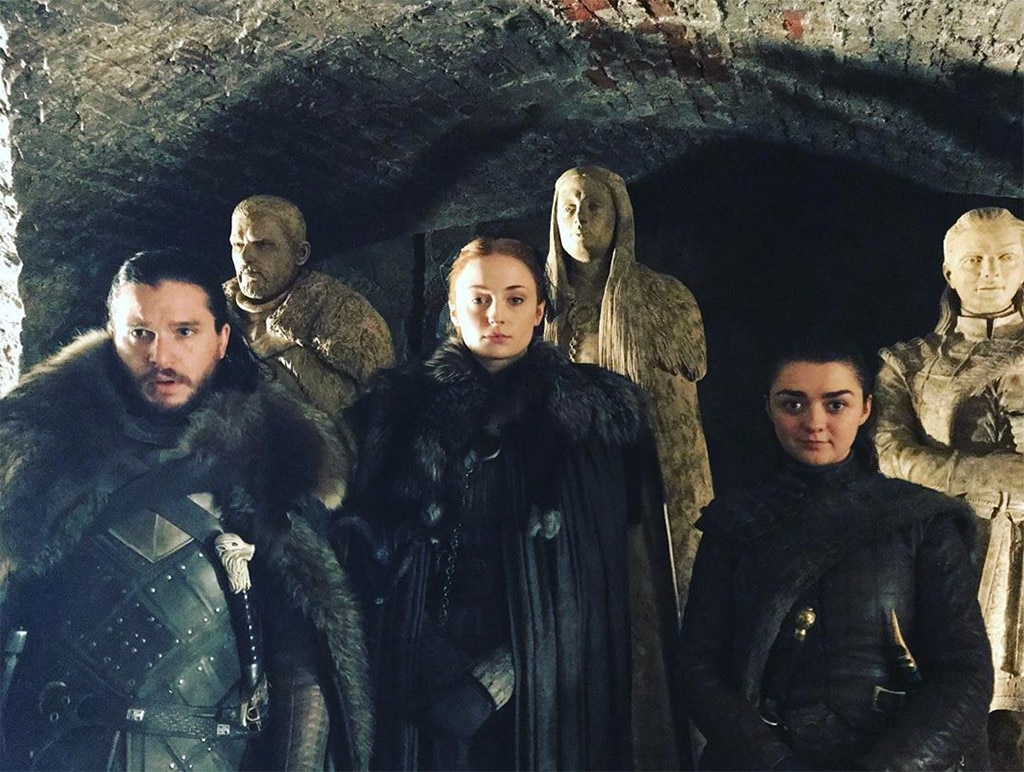 Starks From Game Of Thrones Final Season: See The Behind-the-Scenes ...