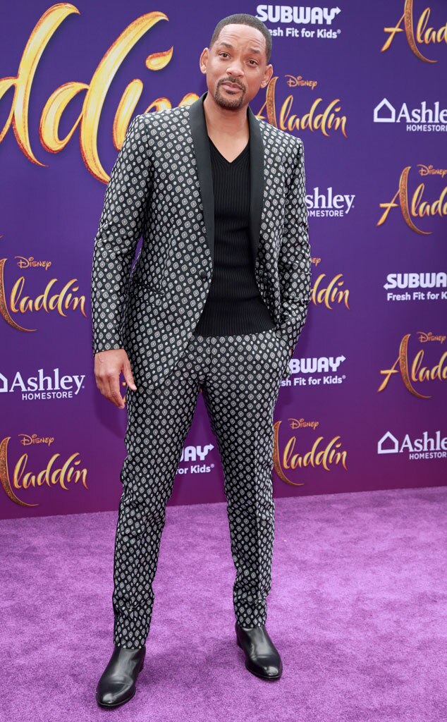 Will Smith, Aladdin premiere