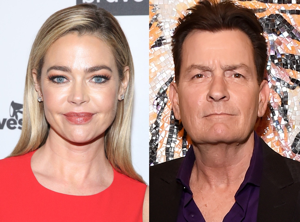 Denise Richards, Charlie Sheen