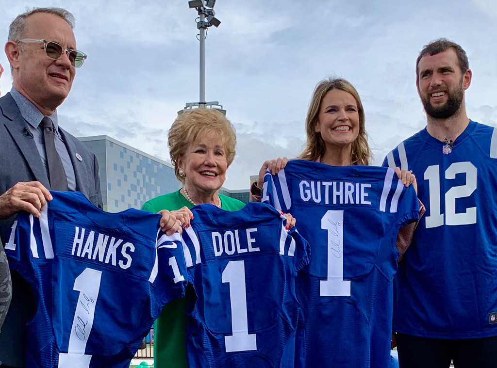 Tom Hanks, Savannah Guthrie 