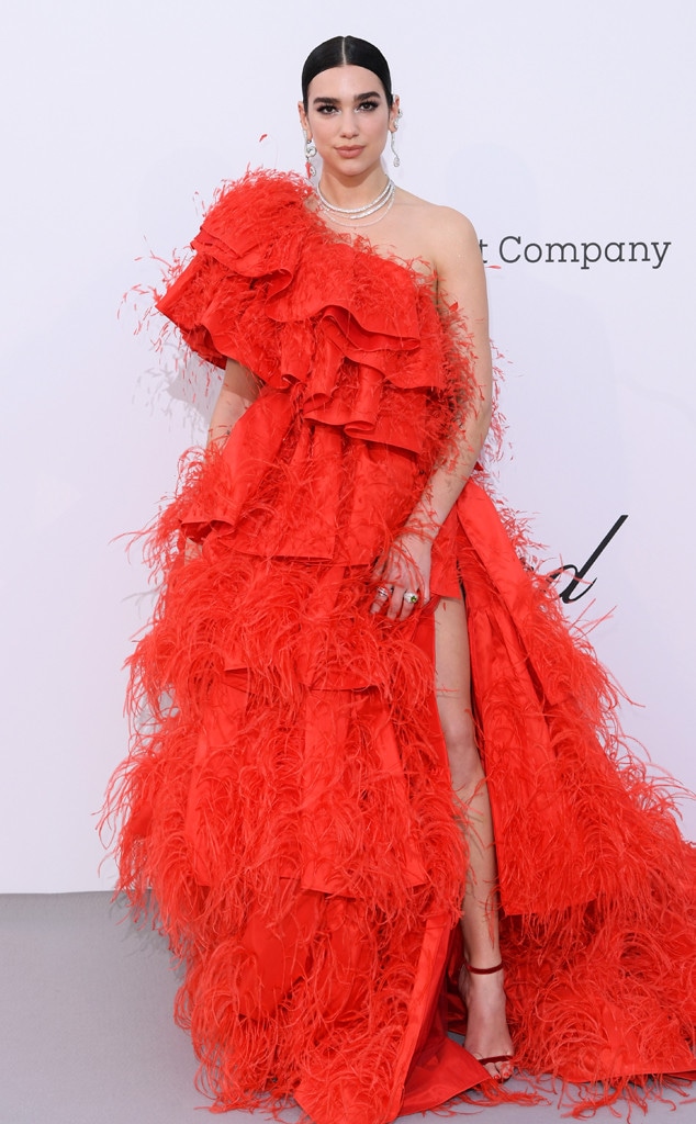 Dua Lipa, amfAR, 2019 Cannes Film Festival, Red Carpet Fashions