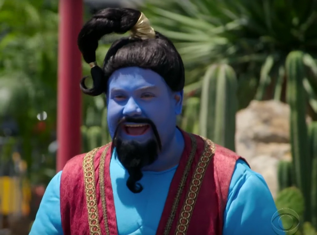 James Corden Grants Your Wish With Aladdin Crosswalk Musical | E! News