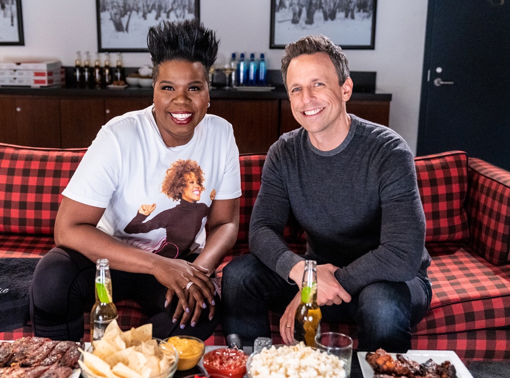 Late Night, Leslie Jones, Seth Meyers