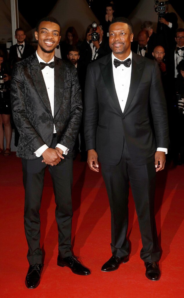 Chris Tucker, Destin Tucker, Rambo V: Last Blood, Celeb Kids at Cannes Film Festival