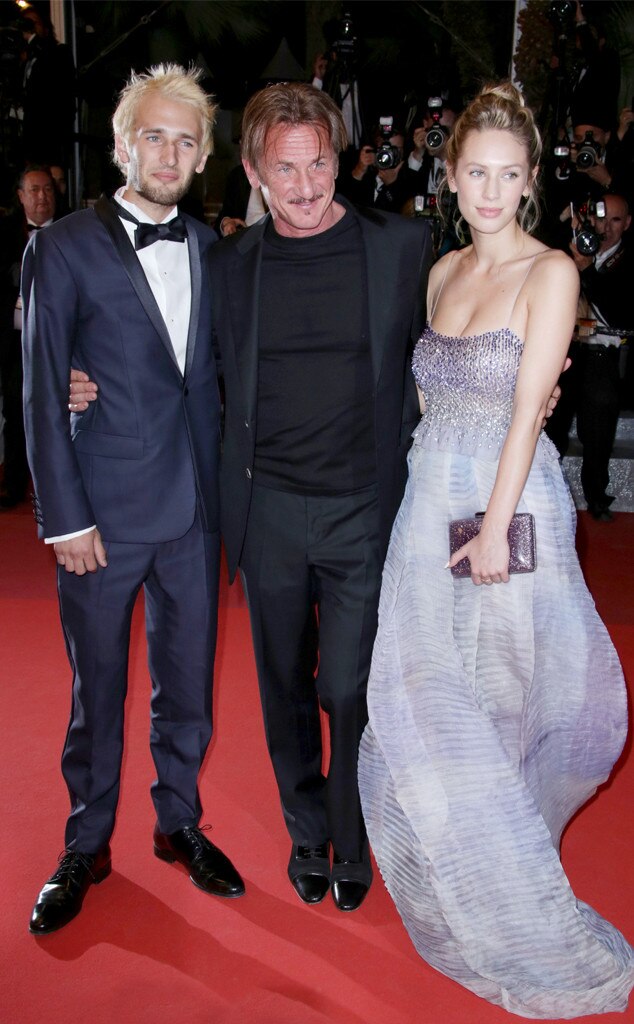 Hopper Jack Penn, Sean Penn, Dylan Penn, The Last Face, Celeb Kids at Cannes Film Festival