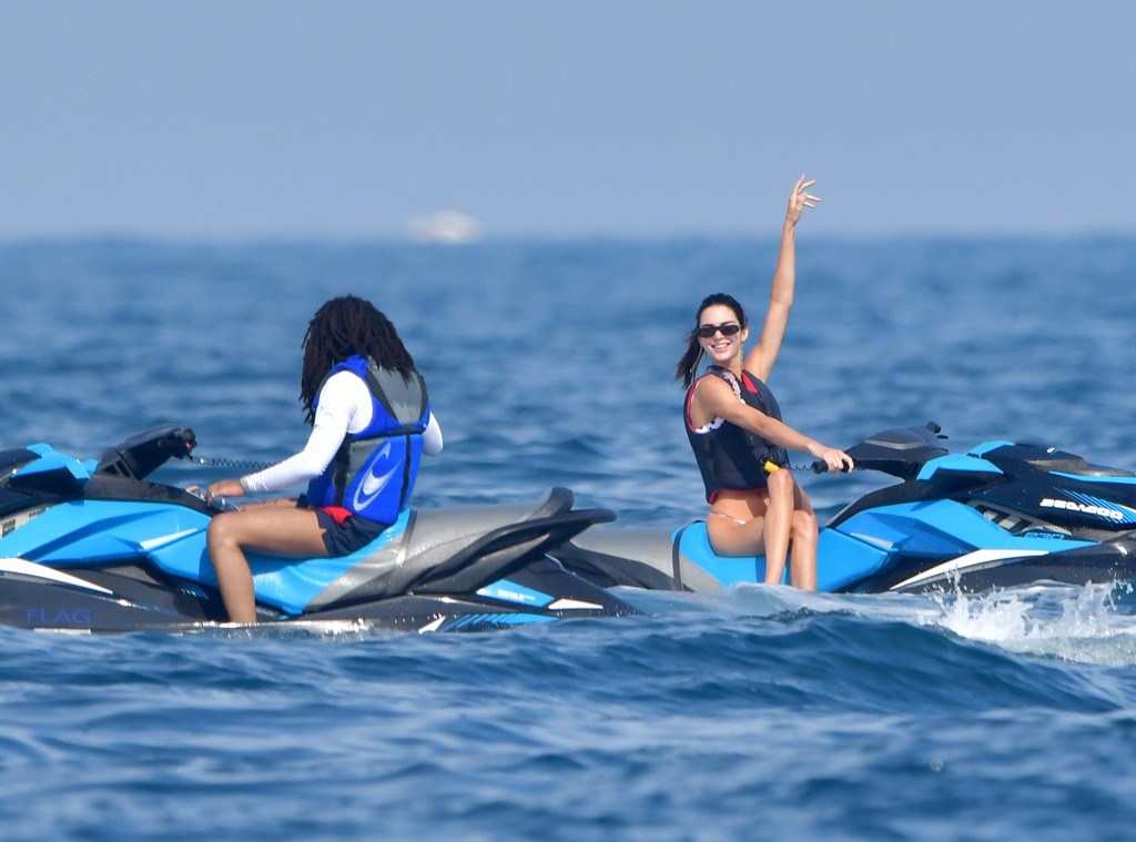 Kendall Jenner, Luka Sabbat, jetskis, Monaco