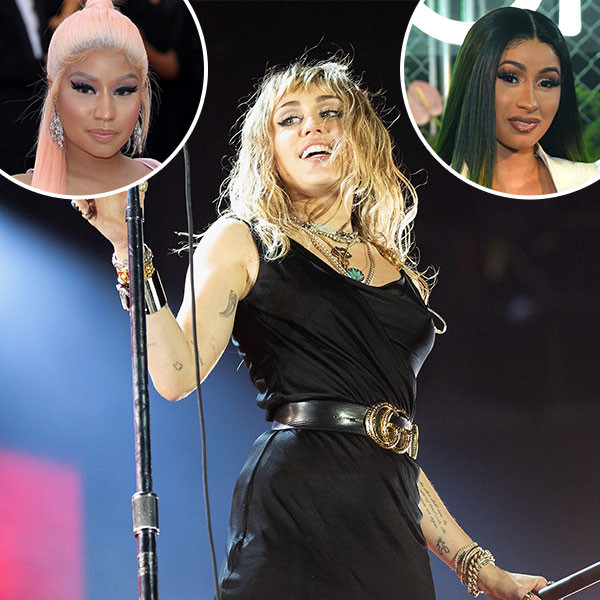 Miley Cyrus, Nicki Minaj, Cardi B