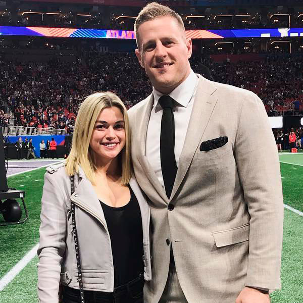 J J Watt Marries Pro Soccer Player Kealia Ohai In The Bahamas E