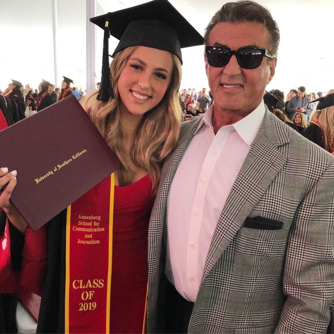 Sophia Stallone From Graduation Gallery E News 1323