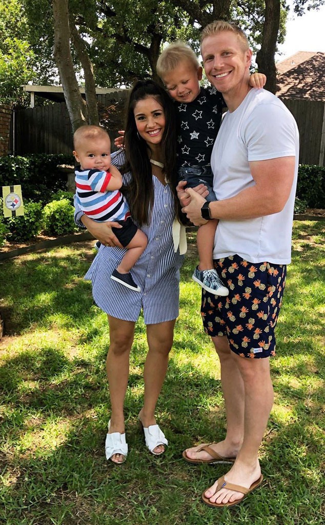 Sean Lowe, Catherine Giudici, Isaiah Lowe, Samuel Lowe 