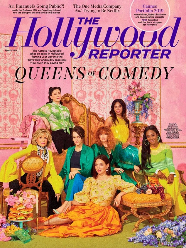 Tiffany Haddish, Jane Fonda, Maya Rudolph, Natasha Lyonne, Cover, The Hollywood Reporter