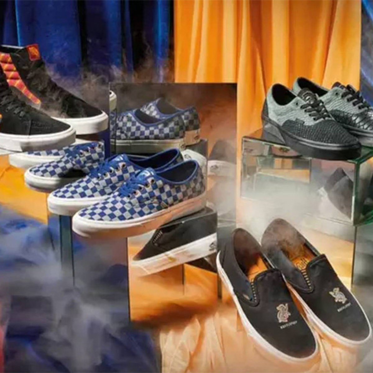 wassen Onafhankelijk wat betreft Accio Shoes! Harry Potter x Vans Collection Is Here - E! Online