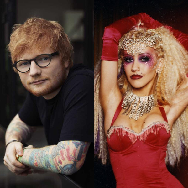 Ed Sheeran, Christina Aguilera, Lady Marmalade