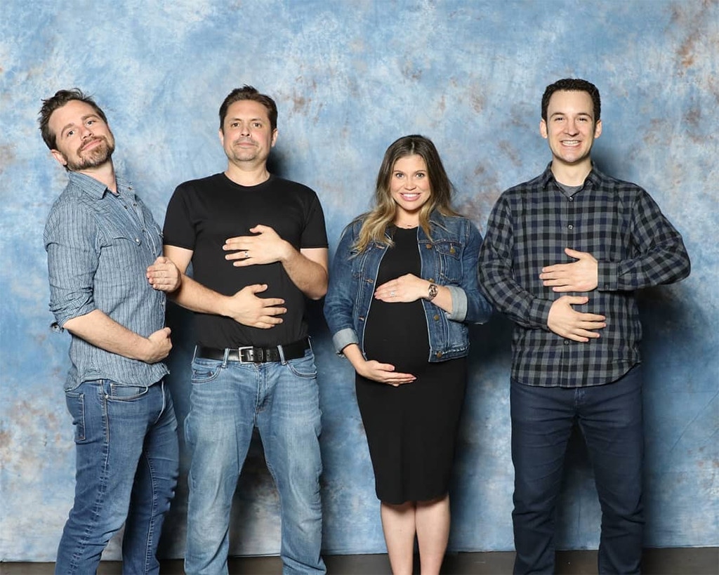 Danielle Fishel, Pregnant, Ben Savage, Rider Strong, Will Friedle, Boy Meets World, Reunion, Dallas Fan Expo 2019