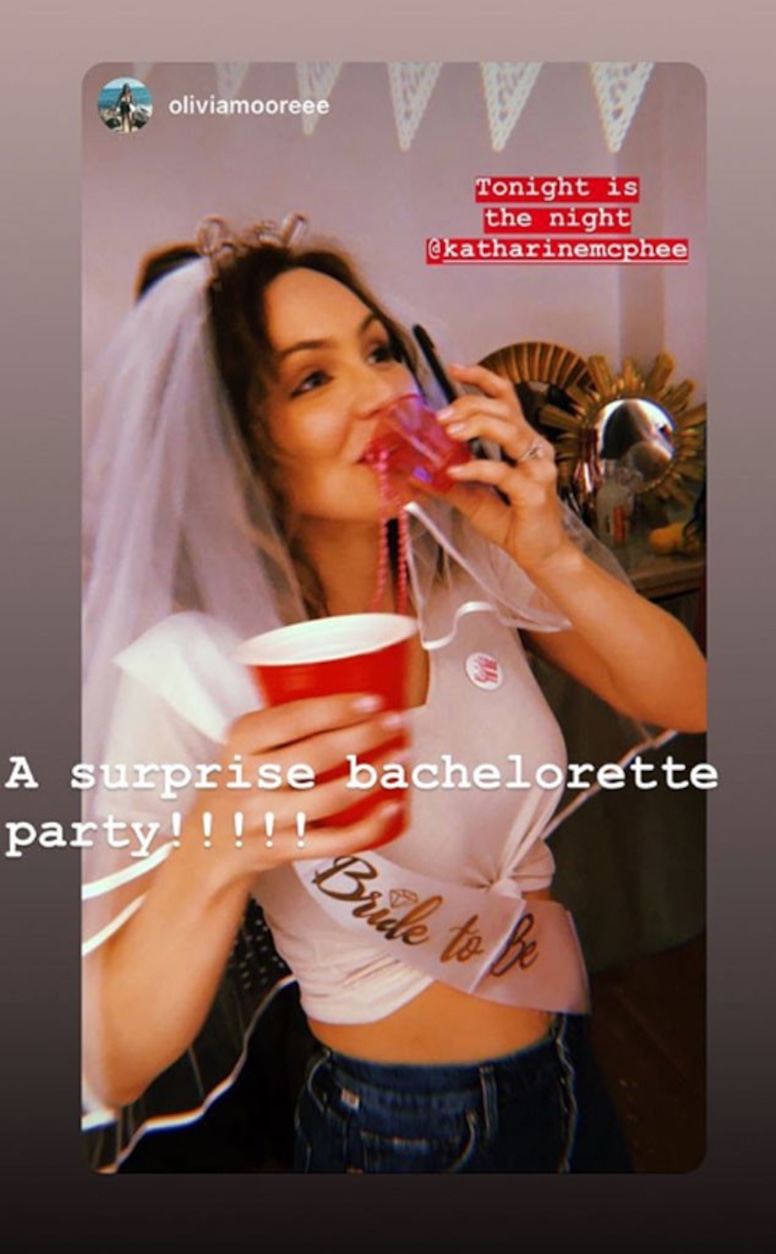 Katharine McPhee, Bachelorette Party