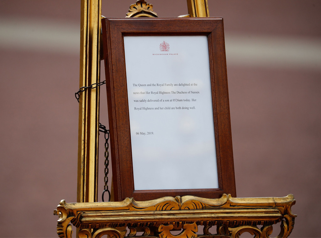 Prince Harry, Meghan Markle, Baby Announcement, Buckingham Palace