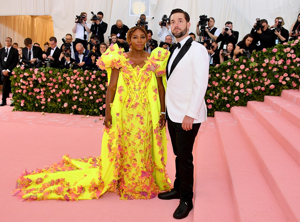 Serena Williams, Alexis Ohanian, 2019 Met Gala, Couples