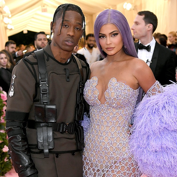 kylie jenner met gala red dress