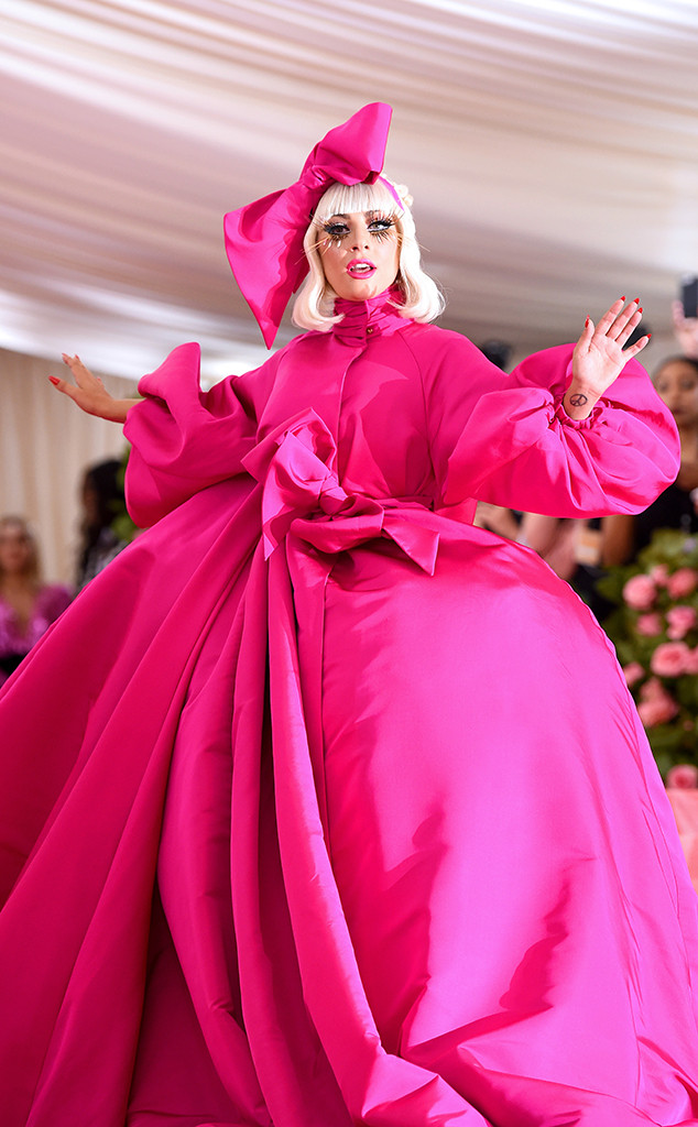 Lady Gaga Performs Dramatic Costume Changes on Met Gala Red Carpet - E!  Online