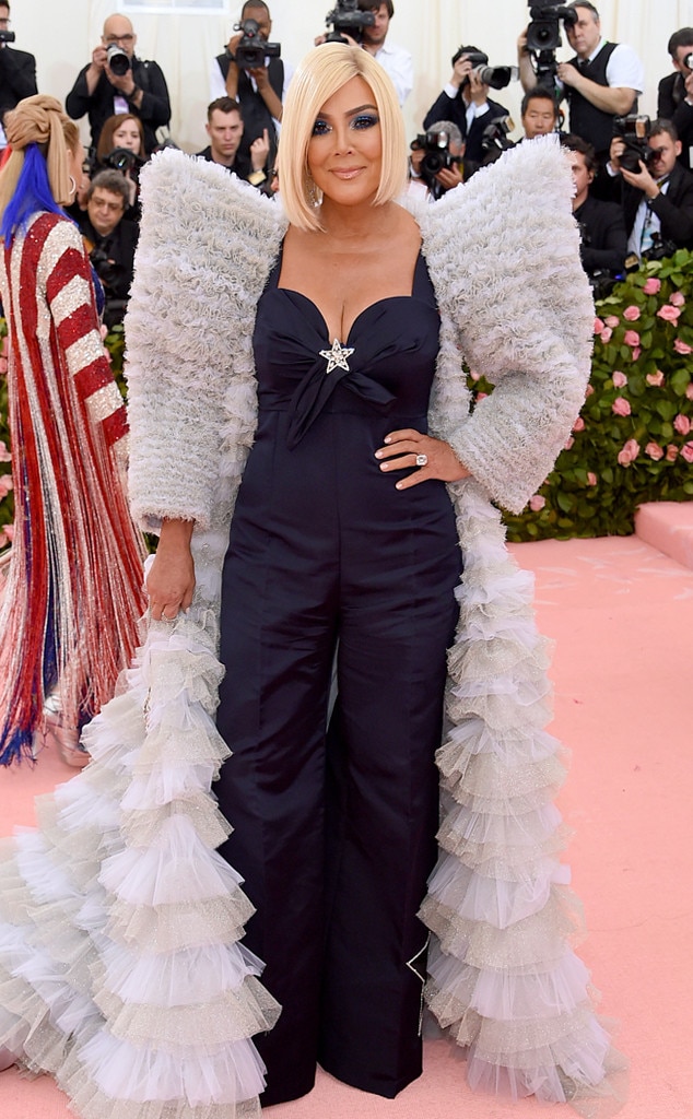 Kris Jenner from 2019 Met Gala Red Carpet Fashion | E! News