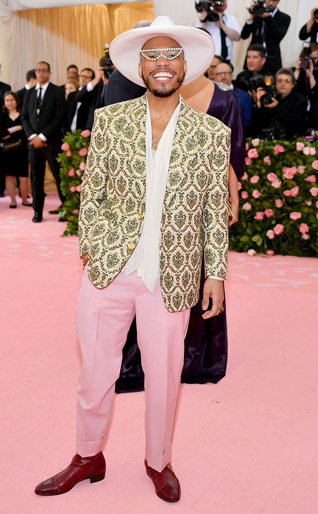 Anderson .Paak from 2019 Met Gala Red Carpet Fashion | E! News