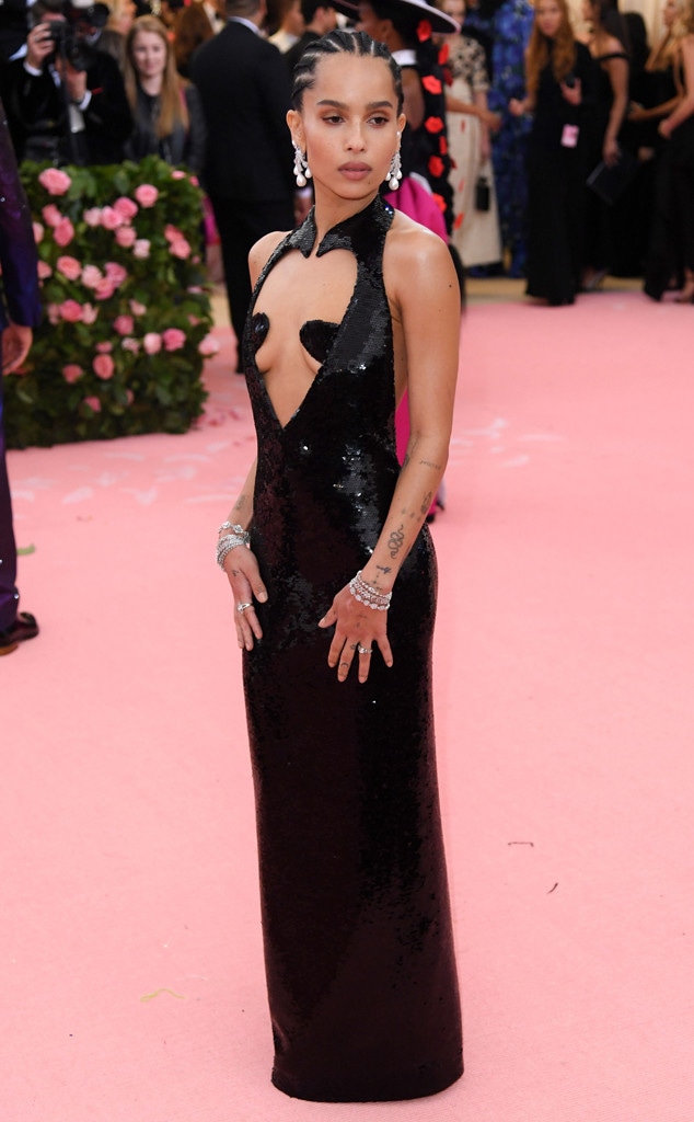 Zoe Kravitz, 2019 Met Gala, Red Carpet Fashions