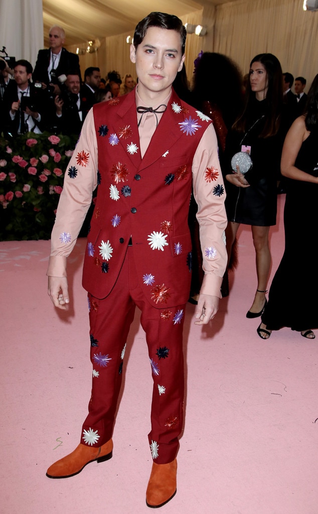 Cole Sprouse from 2019 Met Gala Red Carpet Fashion | E! News