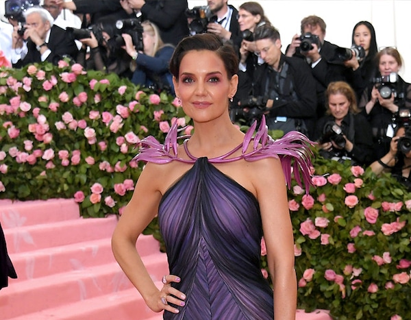 Katie Holmes from 2019 Met Gala Red Carpet Fashion | E! News