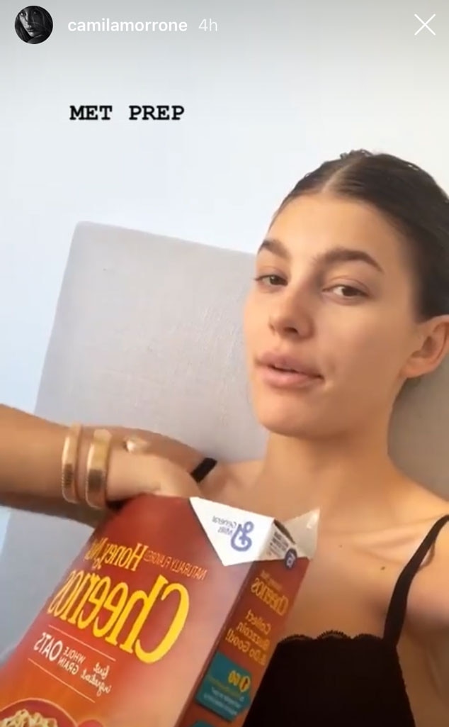 Camila Morrone From Met Gala 2019 Instagrams And Twitpics E News